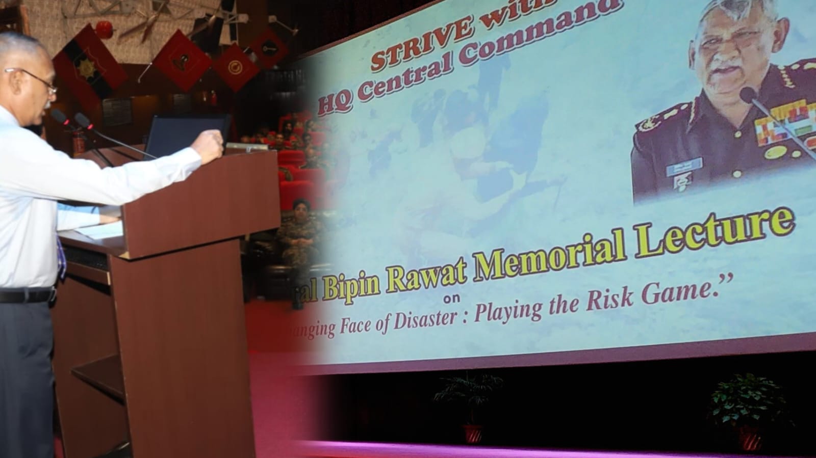 Third Late General Bipin Rawat Memorial Lecture  “Changing Face of Disaster: Playing the Risk Game’ by Team STRIVE
